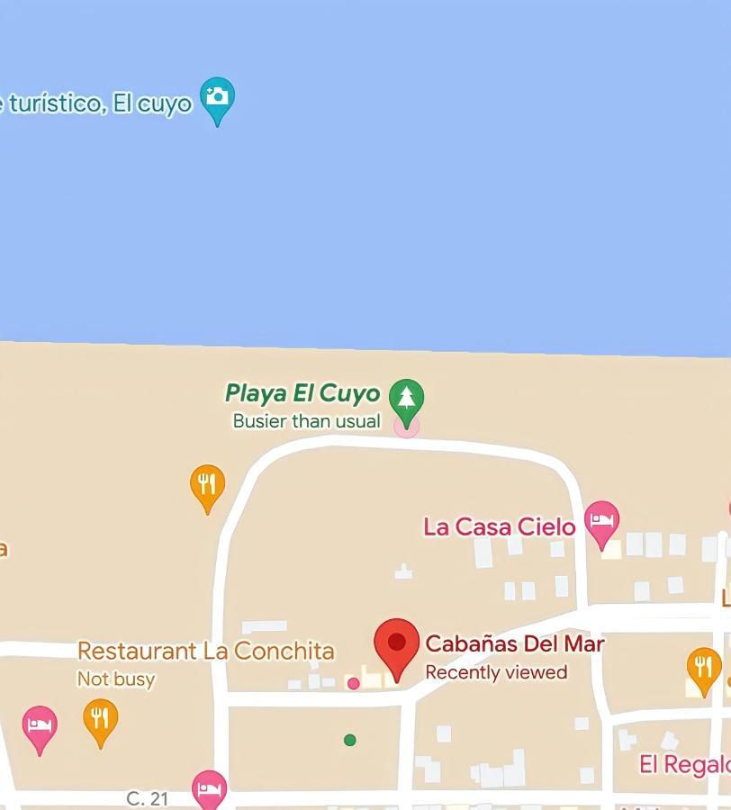 Apartmán Cabana Colibri A 50 Metros De La Playa El Cuyo Exteriér fotografie